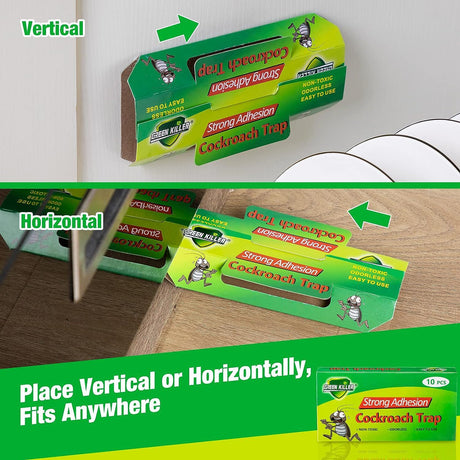 Roach Flea Trap Sticky Killer Flea Catcher Sticky Trap - V.I.P Digital Presence