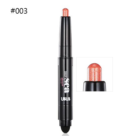 UBUB Eye Pencil Eyeshadow Silkworm Pen Velvet Shimmer Earth Double Color Eye Shadow Cream Glitter Makeup Palette Cosmetics - V.I.P Digital Presence