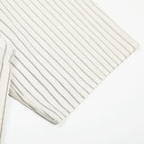 American Style Trendy Vertical Striped Embroidered Letter Short Sleeve Shirt Men's Loose Design Pockets Turn-Down Collar Shirt Summer - V.I.P Digital Presence