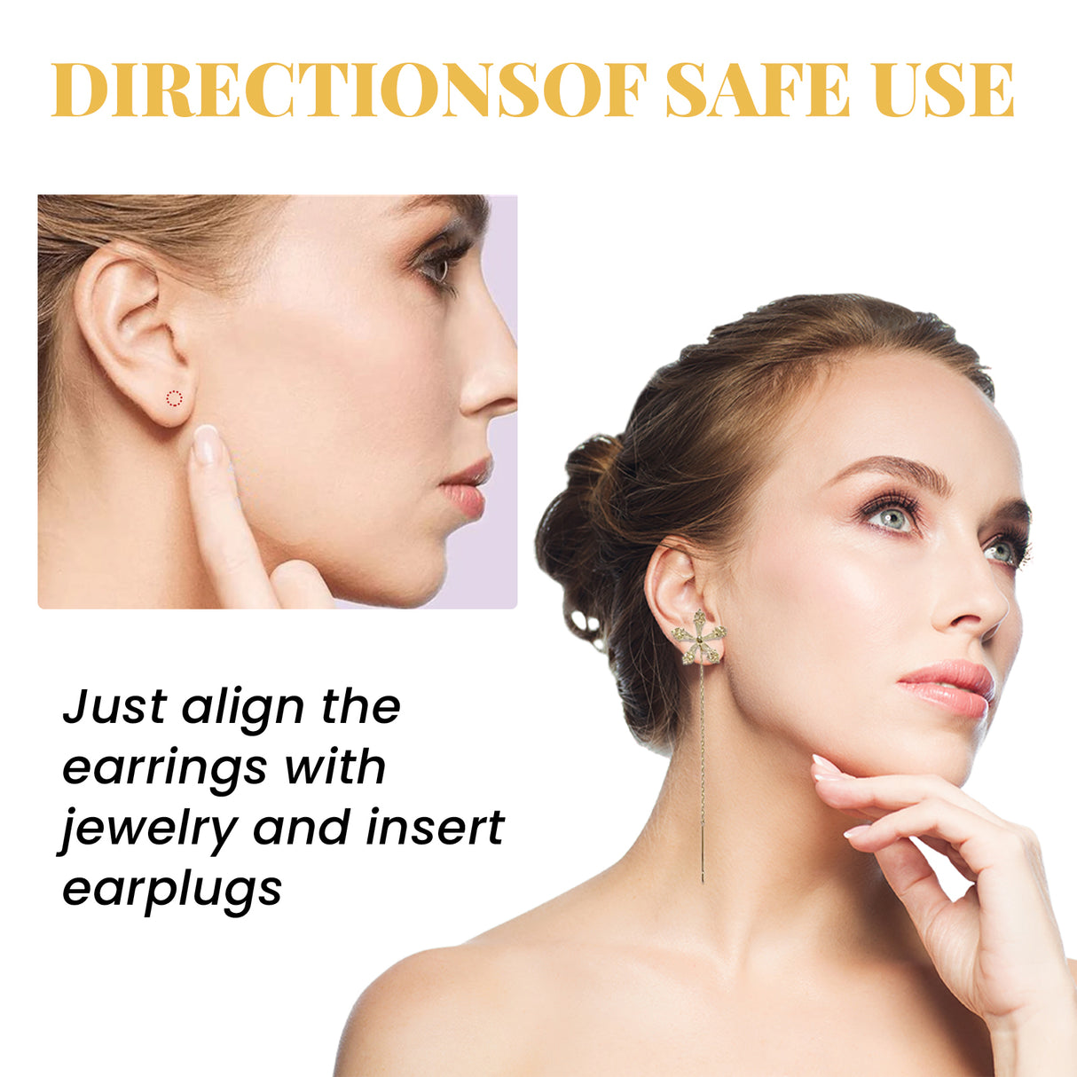 Sweet Crystal Flower Long Earrings, Ear Acupoint Earrings Niche Fashion Small Fresh And Cute Earrings - V.I.P Digital Presence