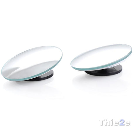 1 pair  360 Degree frameless ultrathin Wide Angle Round Convex Blind Spot mirror for parking Rear view mirror - V.I.P Digital Presence