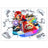 Mario Stickers Super Mario Stickers Children's Room Cartoon Self Adhesive Waterproof Wall Stickers - V.I.P Digital Presence
