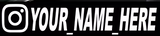 New Car Sticker User Name Custom Personalized Vinyl Decals Motorcycle For Customization Needs Remarks Car Sticker - V.I.P Digital Presence