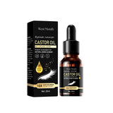 Castor Oil Mascara, Thickening & Moisturizing Natural Long Jet Black Curling Mild Mascara - V.I.P Digital Presence