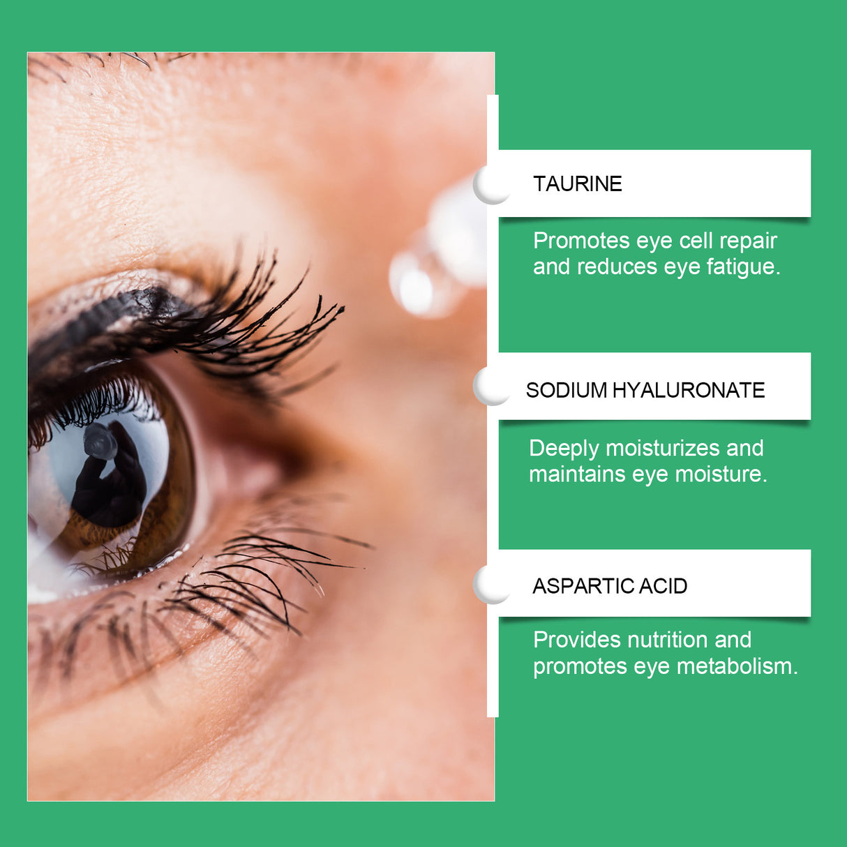 Eye Care Solution Relieves Dryness, Soothes Moisture And Keeps Your Eyes Comfortable Portable Eye Care Drops - V.I.P Digital Presence