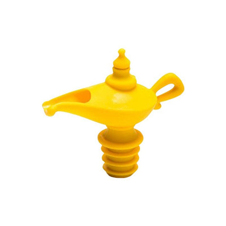 Creative silicone Aladdin lamp wine pouring device kitchen oil pouring nozzle leak proof sealing plug spiral type wine - V.I.P Digital Presence