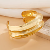 Ins exaggerated metal texture wide face bracelet with irregular personality for women Bracelet multi-layer - V.I.P Digital Presence