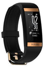 Reloj de pulsera inteligente E78 para hombre y mujer, pulsera deportiva resistente al agua IP68 con control del ritmo cardíaco y de la presión arterial para nadar 