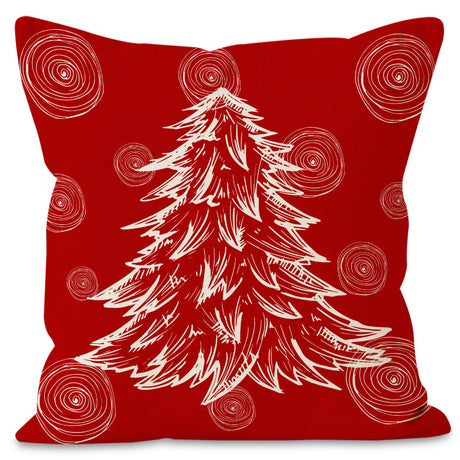 Christmas hat pillowcase linen Christmas tree letter print pillowcase holiday - V.I.P Digital Presence