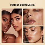 Pudaier 10-color liquid blush eyeshadow brightens lips and cheeks to contour naturally with fine glitter highlights - V.I.P Digital Presence