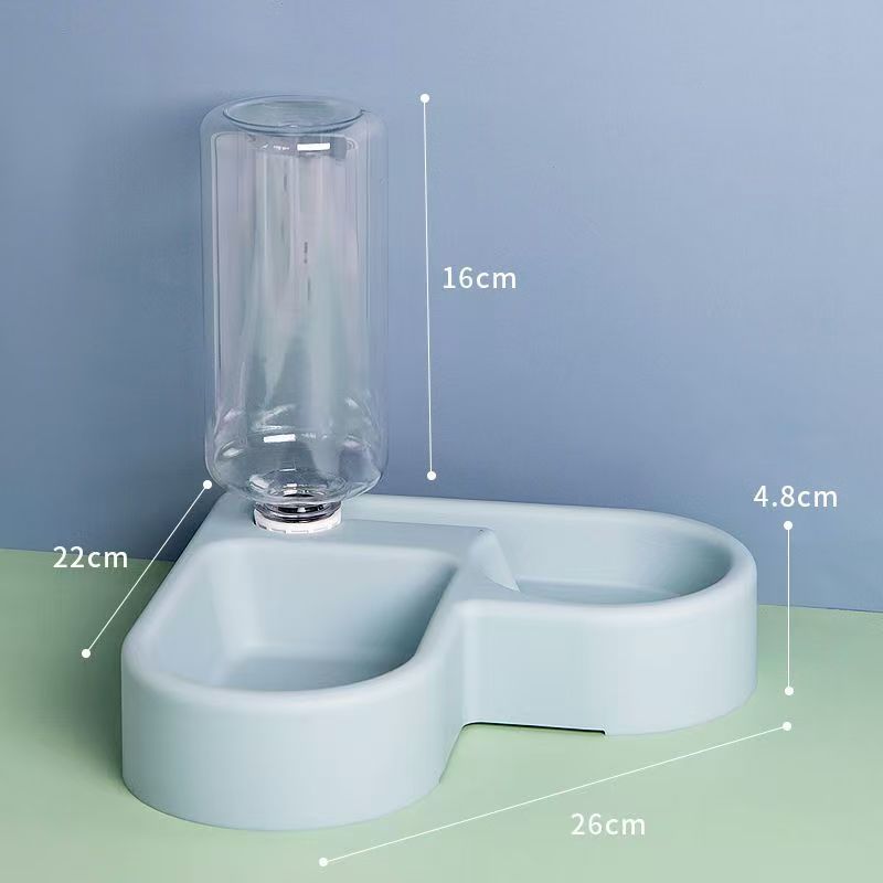 Pet bowls save space reduce flipping wet mouth cat bowls pet automatic water dispensers pet food bowls dog bowls - V.I.P Digital Presence
