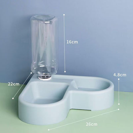 Pet bowls save space reduce flipping wet mouth cat bowls pet automatic water dispensers pet food bowls dog bowls - V.I.P Digital Presence