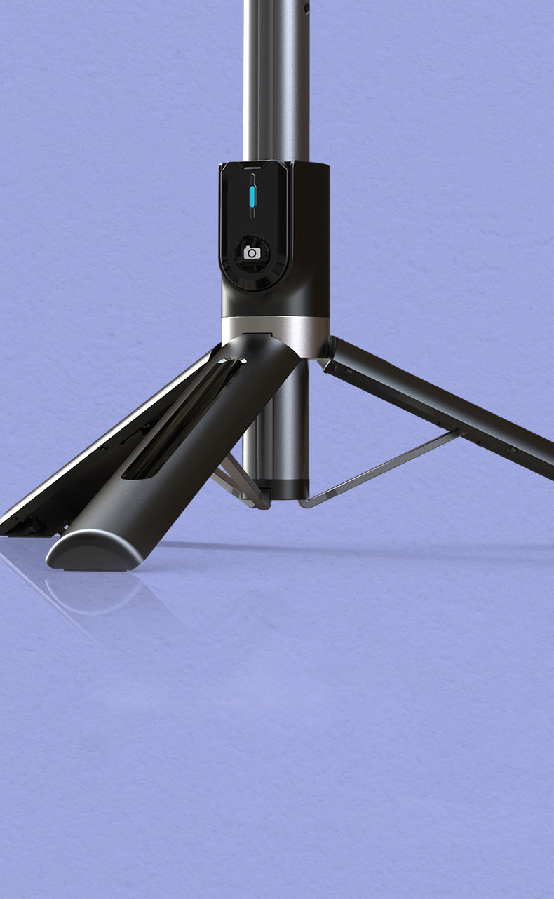 New P96 Series Tripod Reinforced Double Fill Light Selfie Stick Mobile Phone Live Support Aluminum Alloy Selfie Stick