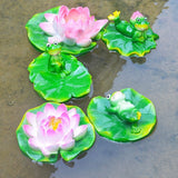 Floating Frog and Fish Pond Scenery Water Surface Decoration Water Fountain Resin - V.I.P Digital Presence