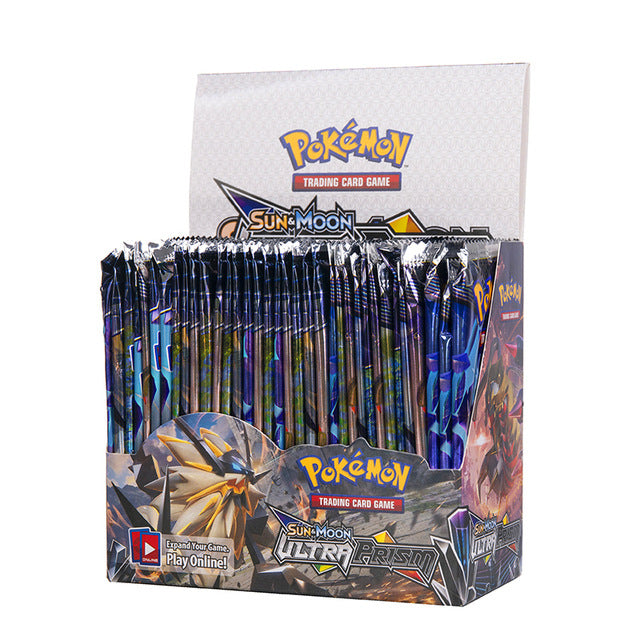 Caja ciega de cartas de Pokémon Darkness, bolsa plateada para robar cartas de Pokémon
