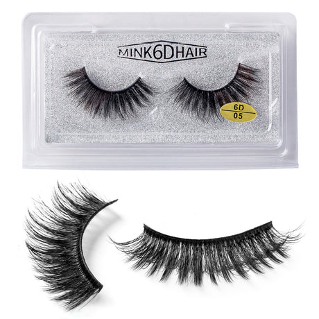 New False Eyelashes Eyelashes Cross Exaggerated Eyelashes 3D Three Dimensional Thick Imitation Mink False Eyelashes 25mm - V.I.P Digital Presence