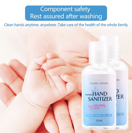 55ml Anti Virus Alcohol Hand Sanitizer Anti Bacteria Moisturizing Aloe Vera Hand Wash Disinfectant Gel Disposable Soap Skin Care - V.I.P Digital Presence