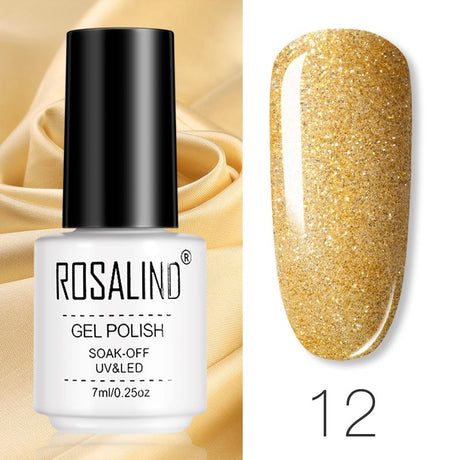 ROSALIND Gel Polish Set Manicure for Nails Semi Permanent Vernis top coat UV LED Gel Varnish Soak Off Nail Art Gel Nail Polish - V.I.P Digital Presence