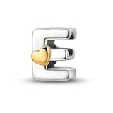Copper Plated Silver English Letter Pendant Bead Bracelet Necklace Diy - V.I.P Digital Presence