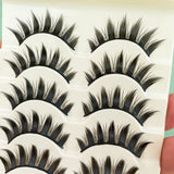 Cartoon Bushy Black Terrier Big Devil False Eyelashes Whole Piece Barbie Eyelashes Natural Little Devil - V.I.P Digital Presence