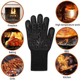 Heat Resistant Gloves Heat Proof Grill Gloves For Barbecue Cooking Baking Pulling Meat Washable Oven Gloves Mitts As Smoker BBQ - V.I.P Digital Presence
