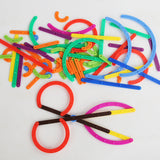 Children's puzzle puzzle puzzle DIY versatile and creative building block set puzzle toys
