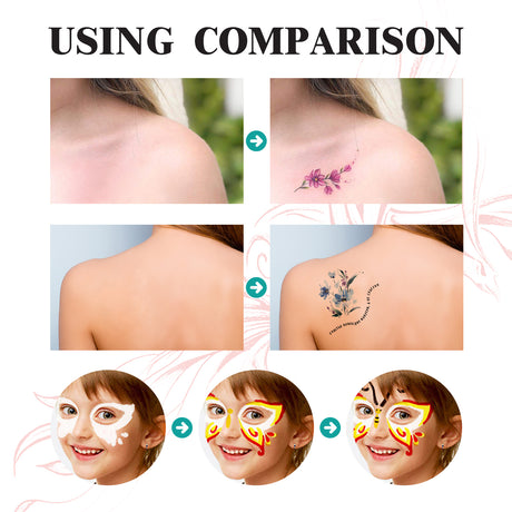 Temporary Tattoo Pen, Face Arm Body Multi-Color Painting DIY Makeup Graffiti Decoration Tattoo Pen - V.I.P Digital Presence