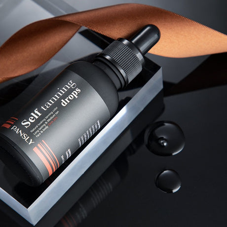 Mei Hei Shui Wheat Color Sun Free Natural Black Effect Fixed Color Mousse Self Tanning Drops - V.I.P Digital Presence