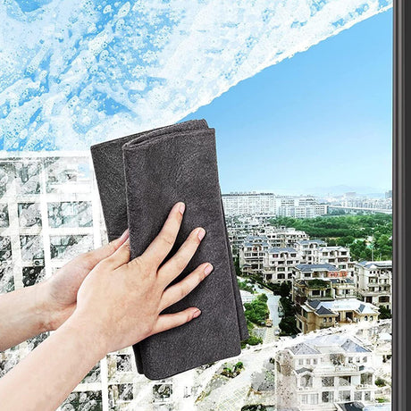 5pcs Magic Cloth Can Wipe The Glass Cloth Without Hair And Water Marks Magic Cloth Island Fiber South Korean Towel Water Absorbing Cloth - V.I.P Digital Presence