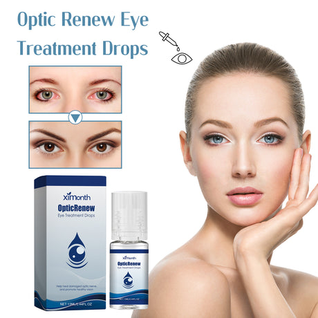 Optic Renew Eye Treatment Drops, Relieves Redness Eyestrain Dry Vision Blurry Eye Care Solution - V.I.P Digital Presence