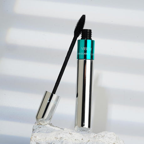 2 in 1 double ended 4d silk fiber mascara waterproof quick drying mascara for eyelash extension black thick eyelashes makeup cosmetics - V.I.P Digital Presence