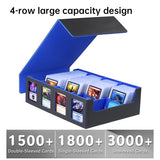 Large-capacity 3000+ Tabletop Game Card Storage Box - Yu-Gi-Oh! & Pokémon Flip-Top Card Case - V.I.P Digital Presence