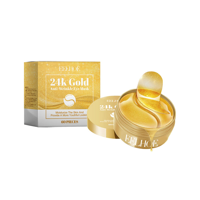 24K Gold Anti-Wrinkle Eye Mask, Moisturizing And Improving Eye Lines Brightening And Moisturizing Eye Skin Eye Care - V.I.P Digital Presence