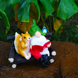 Outdoor Squirrel Elf Reading Hanger - V.I.P Digital Presence