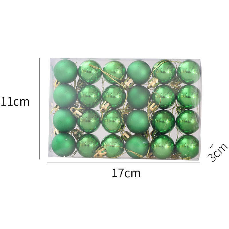 Christmas Ball Plastic Electroplating Christmas Ball Christmas Tree Creative Decoration Gift - V.I.P Digital Presence