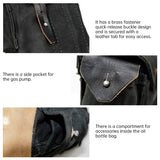 Cold War: Directly sourced original Russian items. Issued - Soviet Marines' black 4 - compartment AK mag pouch. - V.I.P Digital Presence