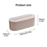 Cable management organizer box, an accessory for power strips and home - office power cables - V.I.P Digital Presence