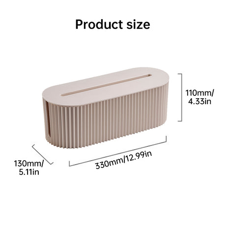 Cable management organizer box, an accessory for power strips and home - office power cables - V.I.P Digital Presence