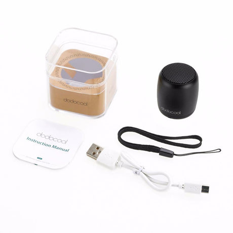 dodocool Loudspeaker Bluetooth Speaker Portable Stereo Handsfree Music Square Box Mini Wireless Speaker for Compute Phone PC - V.I.P Digital Presence