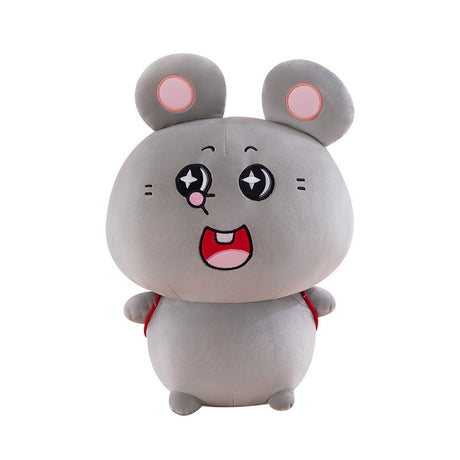 Meiji and Rat Backpack Doll Meiji Mouse Doll Plush Toy Large Cloth Doll Pillow - V.I.P Digital Presence