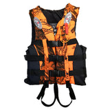 S-M-L-XL-2XL-3XL adult life jacket: buoyant, for sea fishing/outdoor sports, coated Oxford cloth. - V.I.P Digital Presence