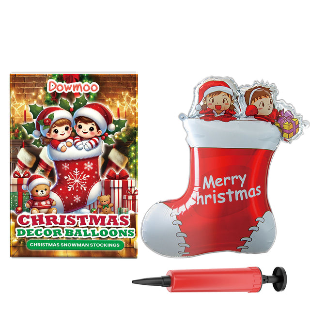 Christmas Balloons Balloon Standing Santa Claus Reindeer Christmas Tree Event Atmosphere Arrangement - V.I.P Digital Presence