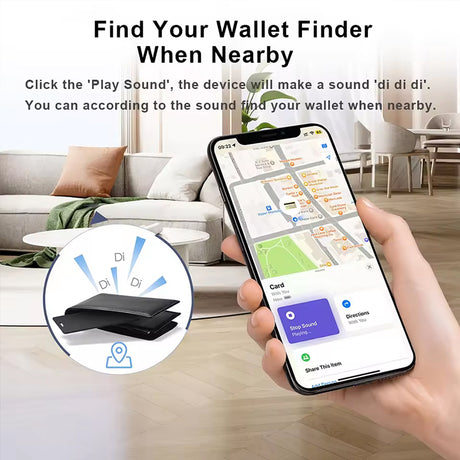 Android Bluetooth Tracker Card. Supports Google Find My. Locate keys, luggage, pets. - V.I.P Digital Presence