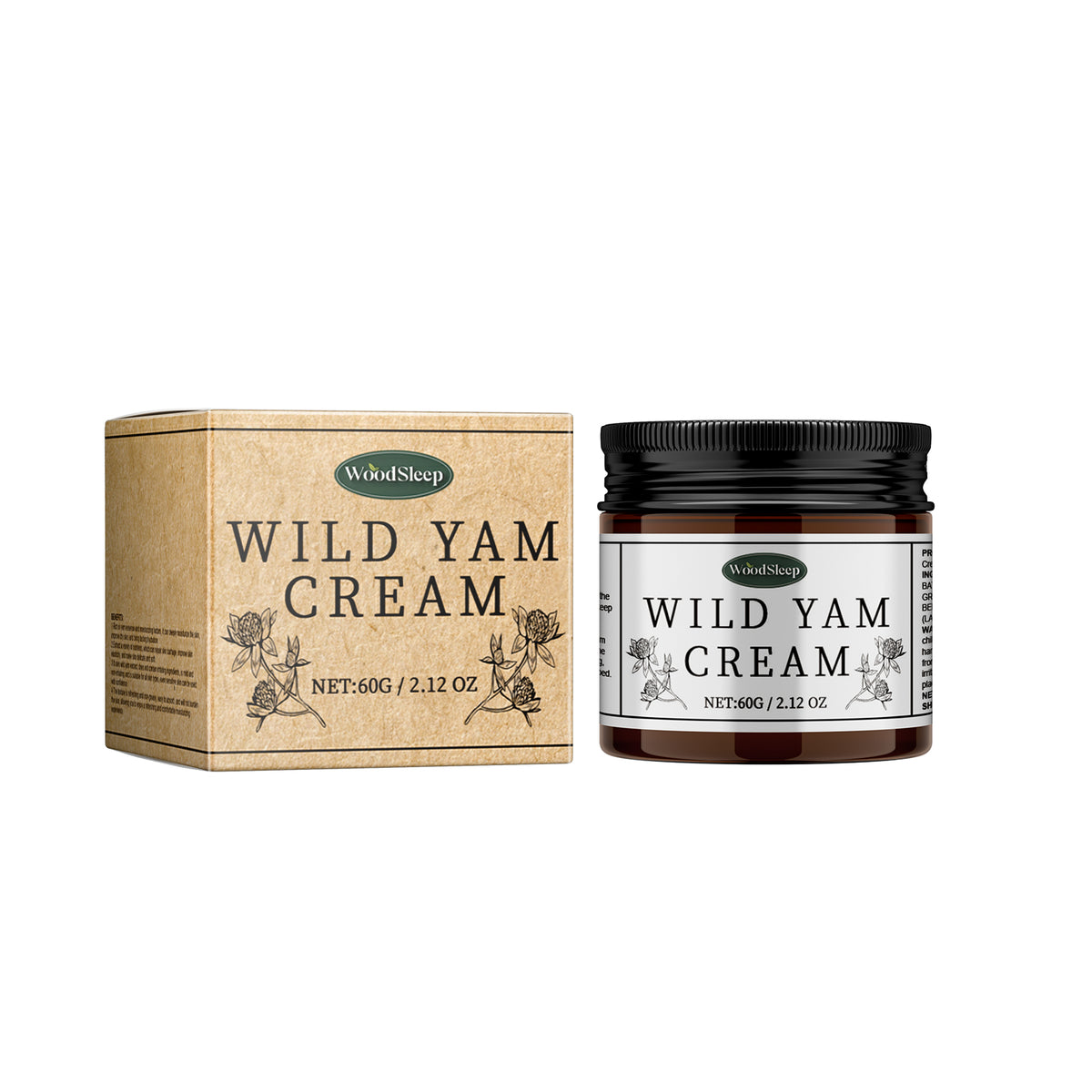 Woodsleep Yam Moisturizing Moisturizer, Moisturizing And Firming Skin Moisturizer That Reduces Fine Lines