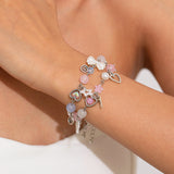 Small Fresh Butterfly Combined with Gold Bracelet Set, Rural Style Multi Element Pearl Bracelet - V.I.P Digital Presence