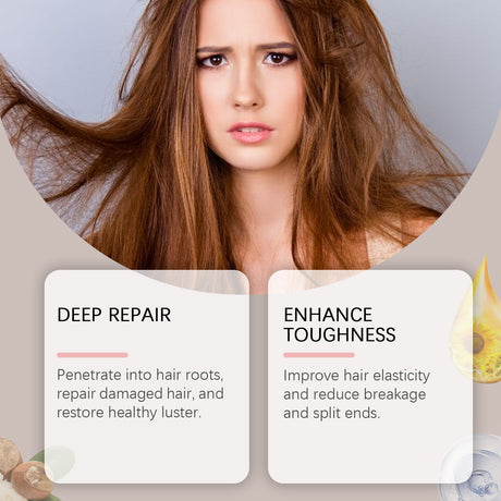 Collagen Hair Mask Restores Dry Hair, Hydrates, Smoothes And Improves Hair Quality - V.I.P Digital Presence