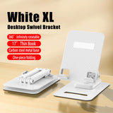 Metal enlarged flat plate rotating bracket desktop flat plate support bracket multifunctional lifting and folding - V.I.P Digital Presence