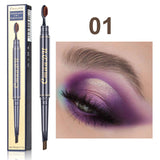 CmaaDu Toothbrush head eyebrow pencil pigment multi functional waterproof double ended eyebrow - V.I.P Digital Presence