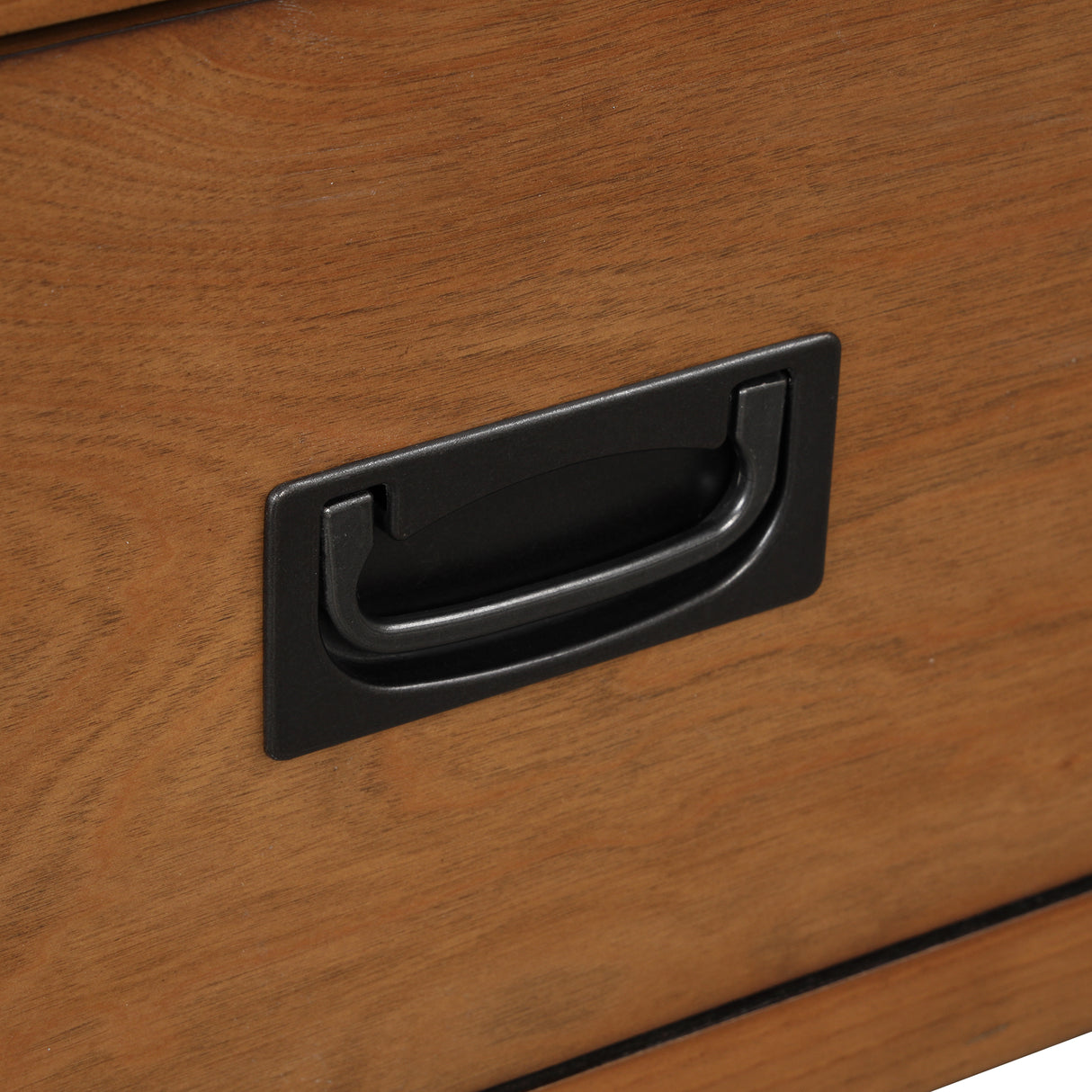 36'' Farmhouse Pine Wood Console Table Entry Sofa Table with 4 Drawers & 1 Storage Shelf (Brown) - V.I.P Digital Presence