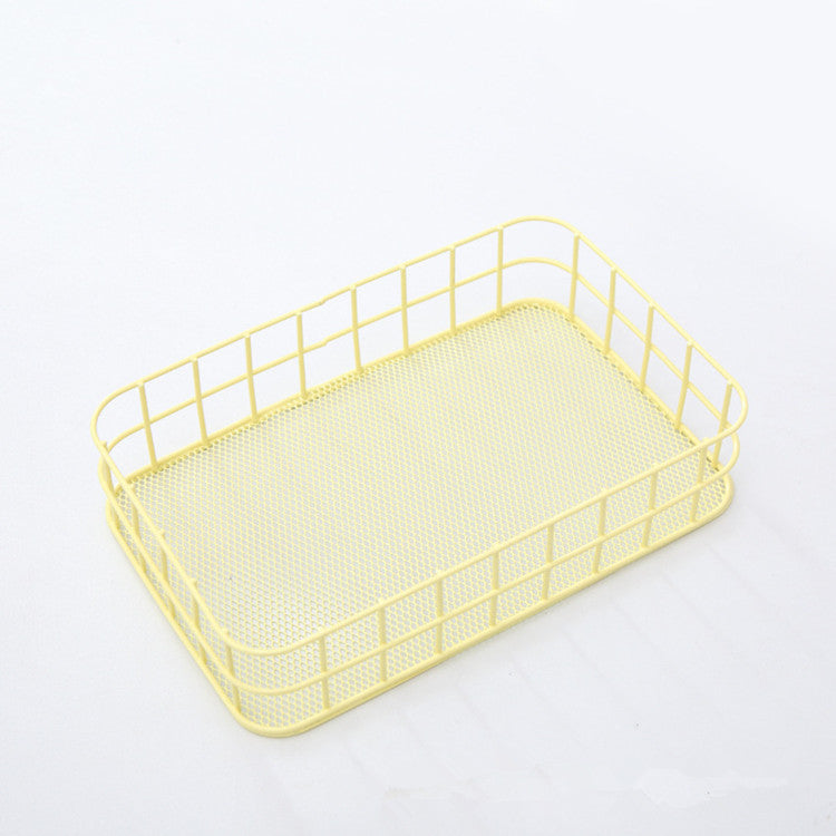 Desktop storage basket cosmetic storage basket home storage - V.I.P Digital Presence